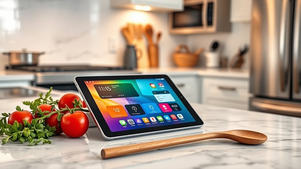 turn your tablet into a culinary hub