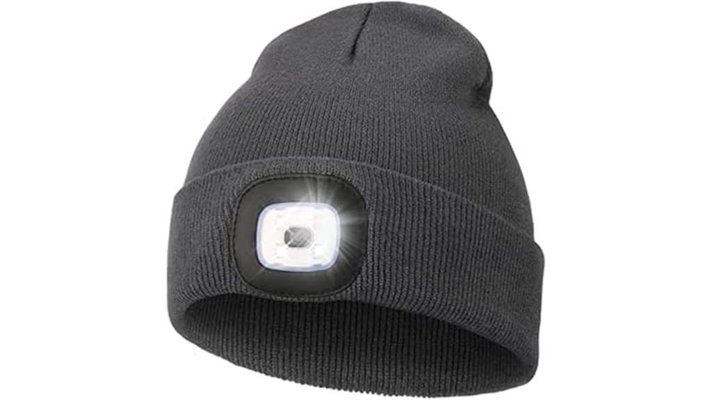 unisex led beanie headlamp