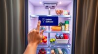 update your smart fridge software