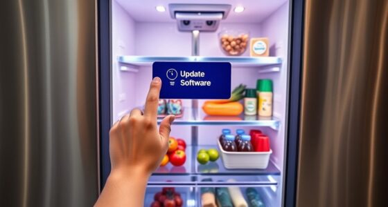 update your smart fridge software