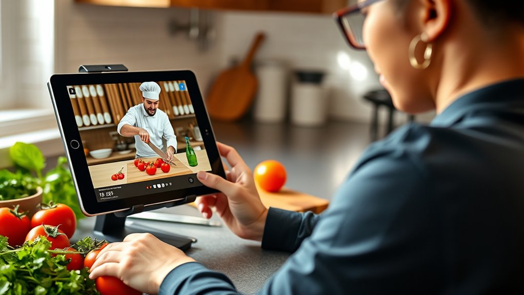 visual learning for cooking