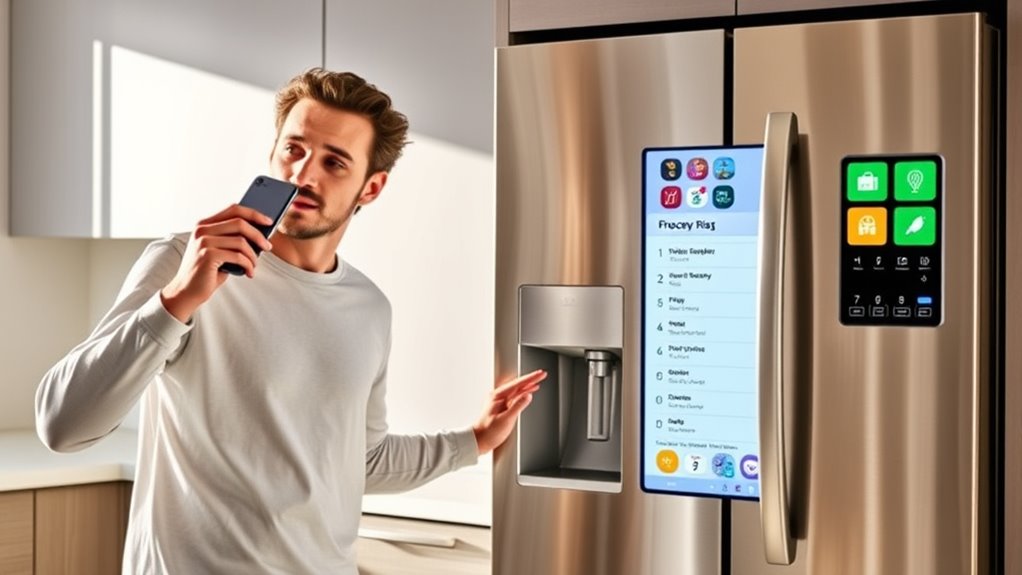 voice controlled grocery management