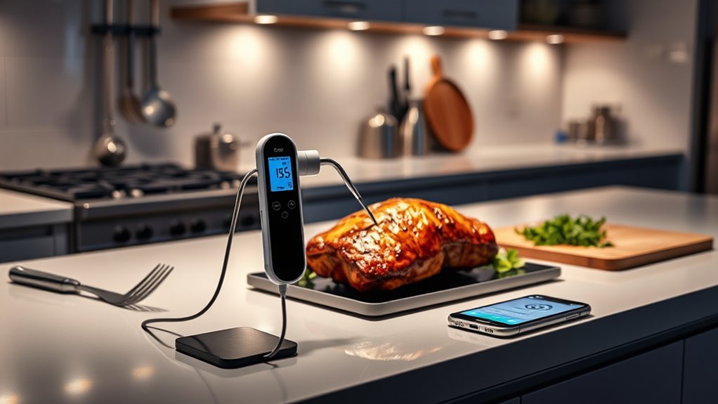 wireless remote cooking control