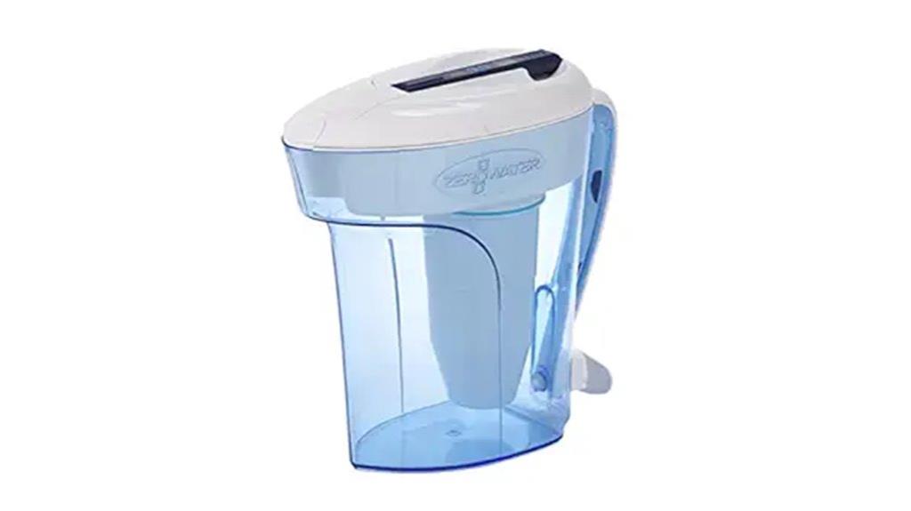 12 cup water filter pitcher