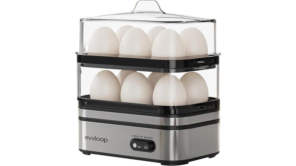 12 egg capacity egg cooker