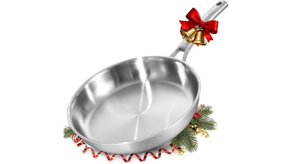 12 inch tri ply steel pan