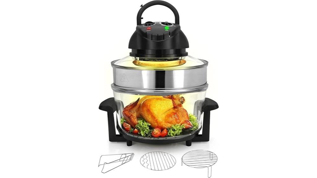 18 quart convection countertop air fryer