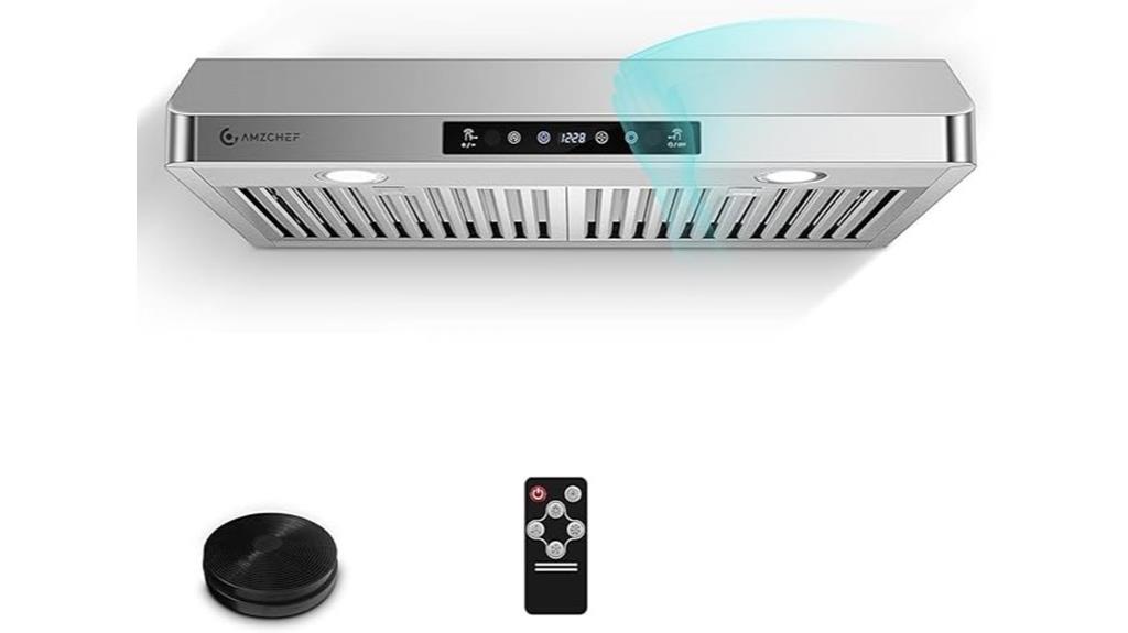 30 inch stainless steel vent