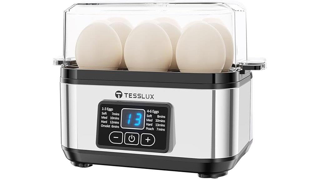 6 egg capacity electric cooker