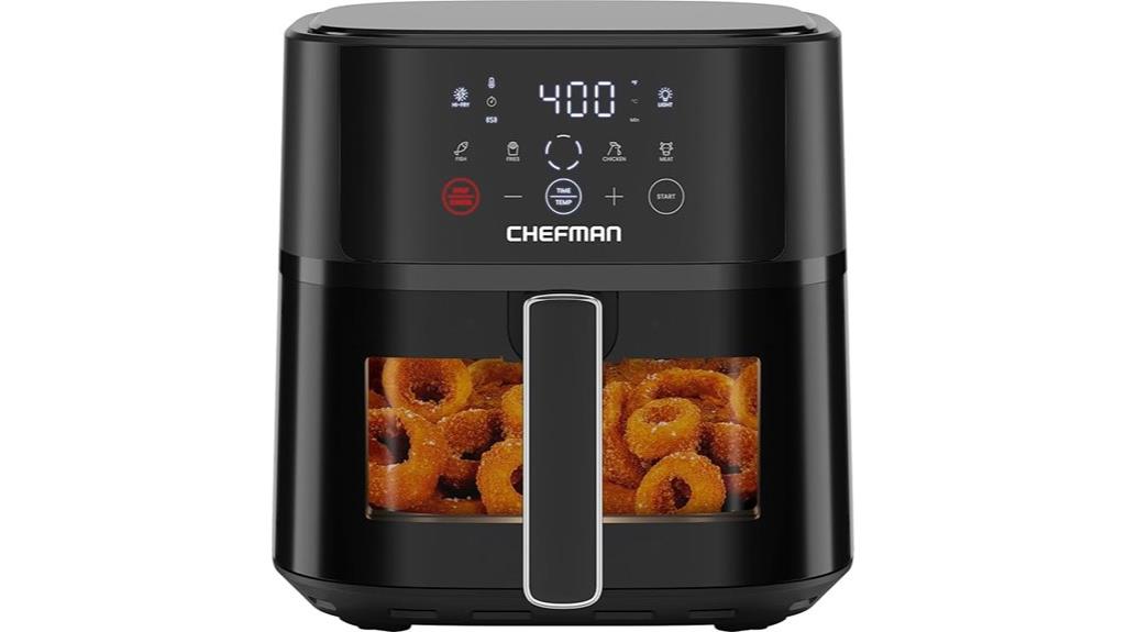 6 quart air fryer with window