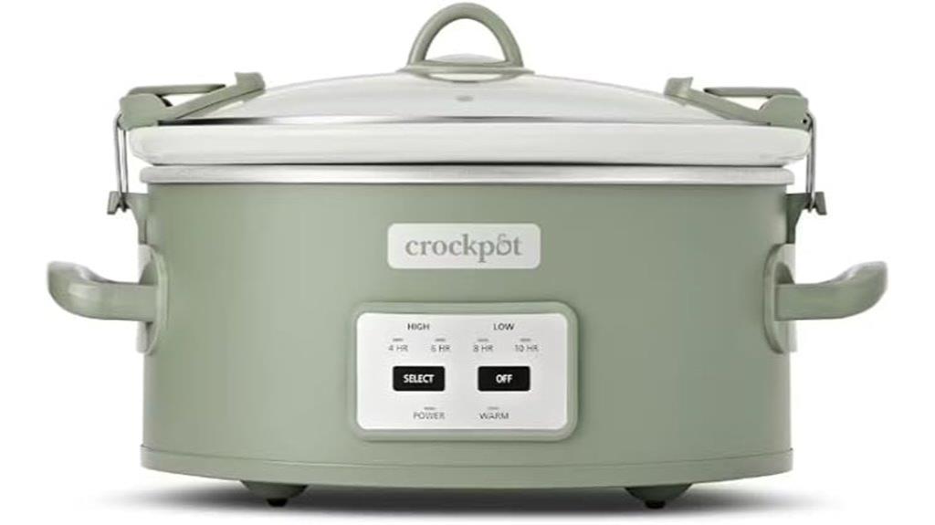 6 quart programmable slow cooker