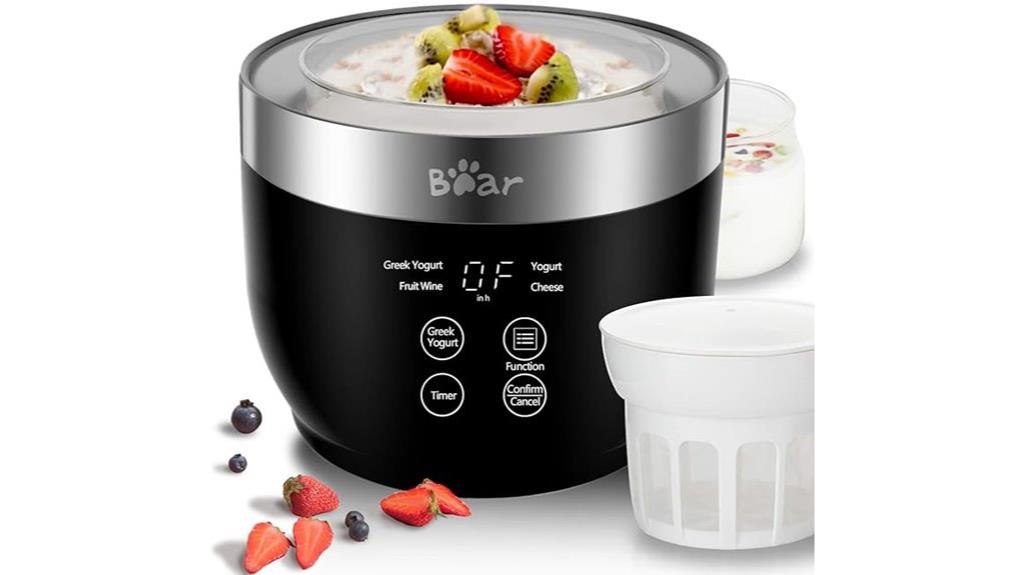 bear yogurt maker with jars
