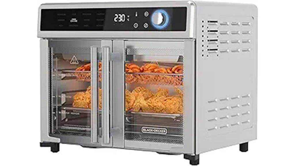 black decker air fryer oven