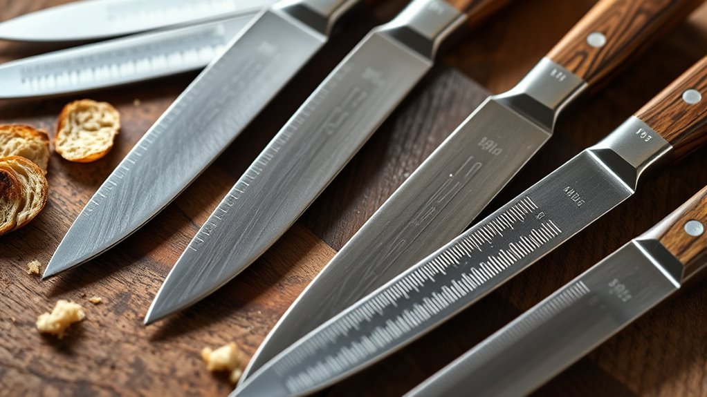 blade length serration quality