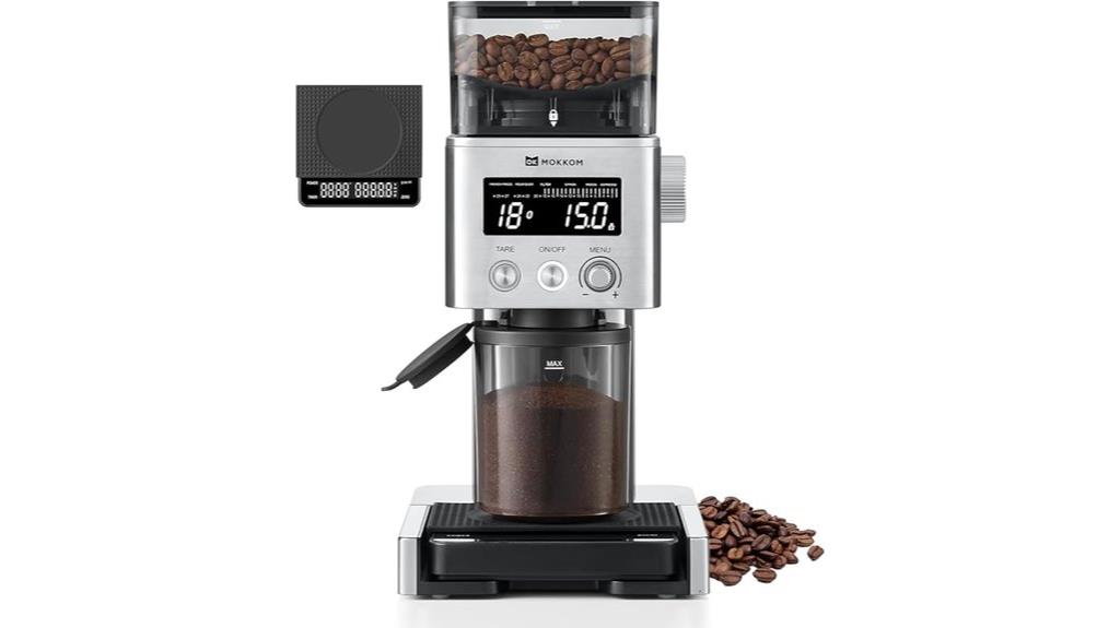 bluetooth enabled coffee grinder