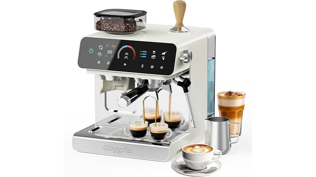 coffee maker with frother