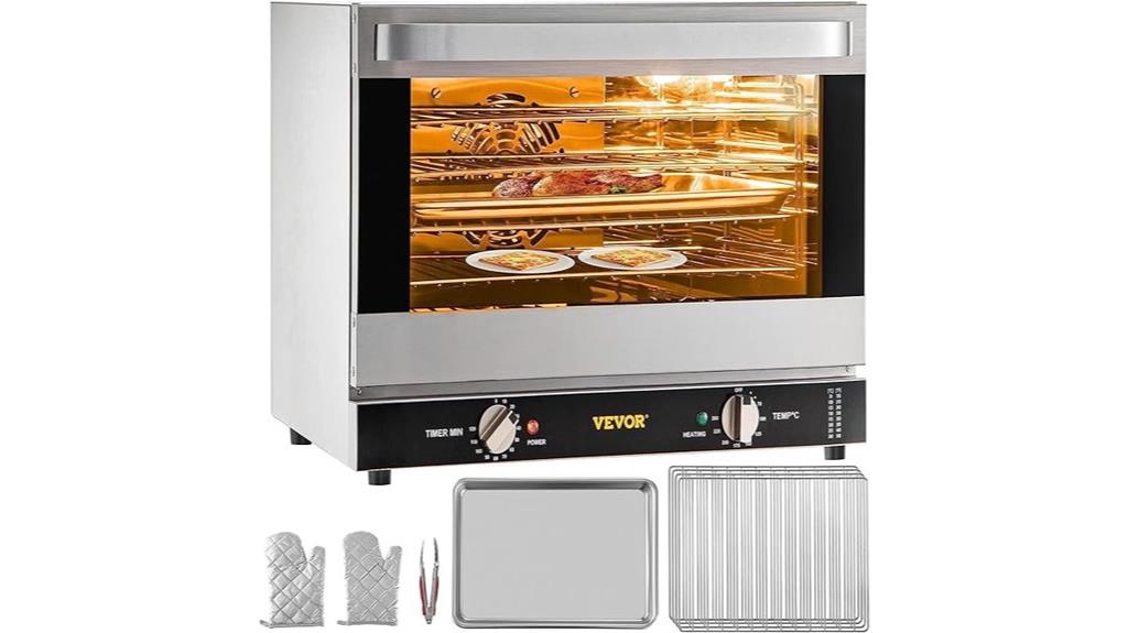 commercial oven 66l capacity