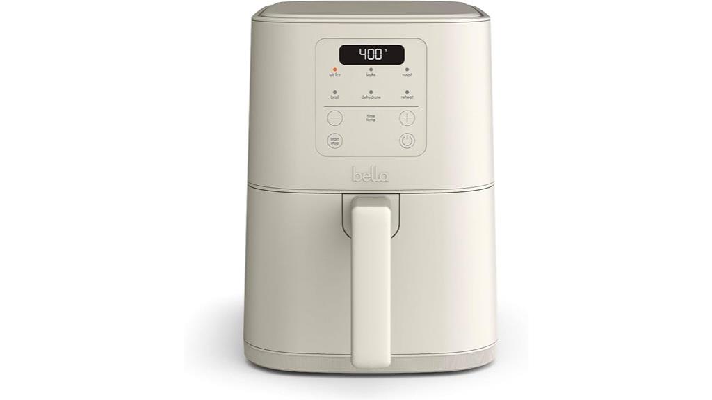 compact air fryer features