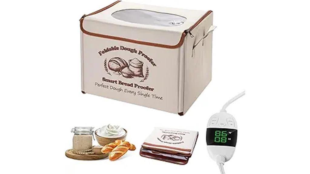 controlled temperature bread proofing