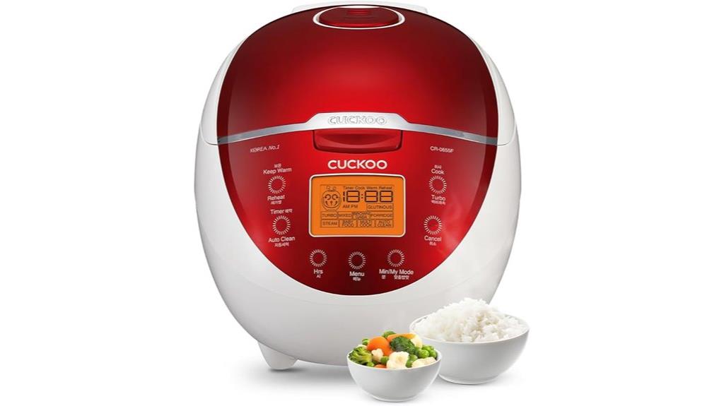 cuckoo 6 cup rice cooker