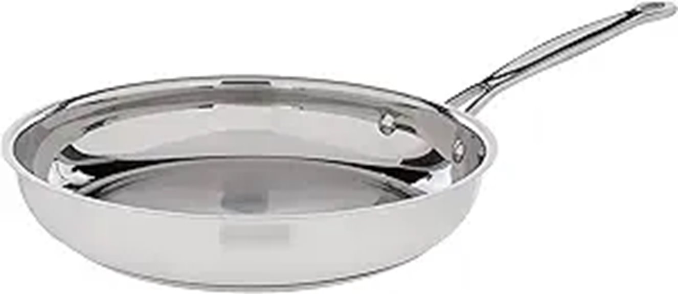 cuisinart stainless steel skillet