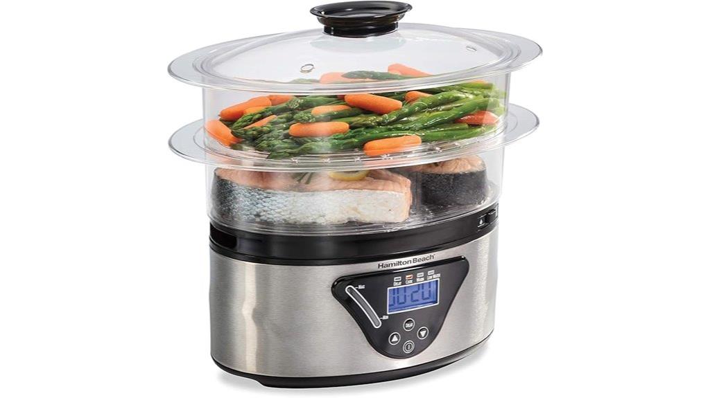 digital 5 5 quart steamer