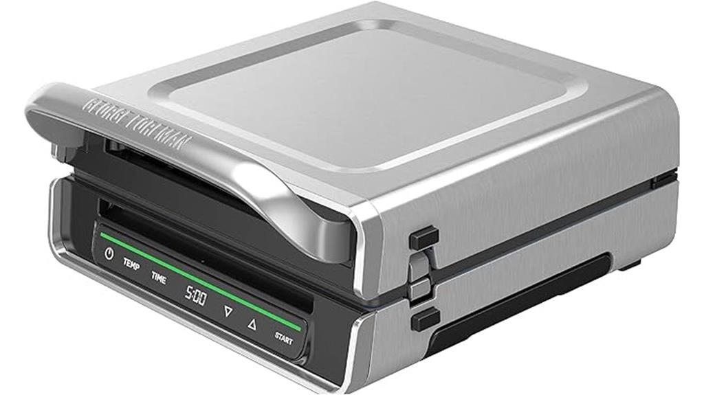 digital family size grill