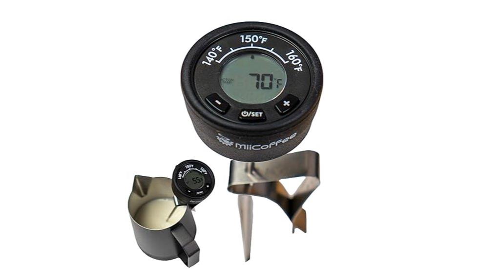 digital milk frothing thermometer