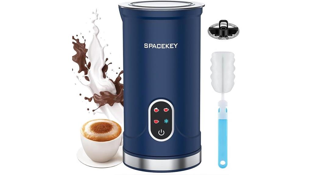electric 4 in 1 milk frother