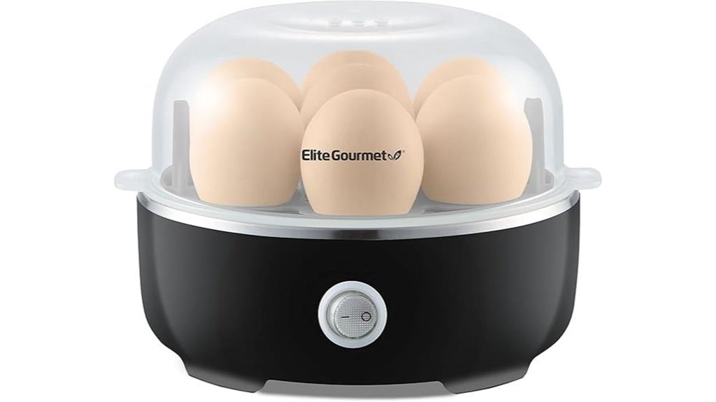 electric egg cooker capacity