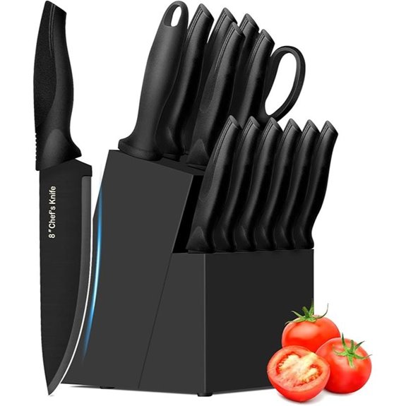 XANAPON 14-Piece High Carbon German Knife Set