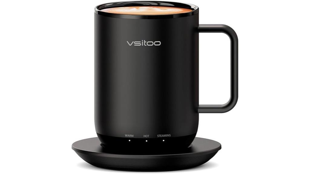 heated coffee mug