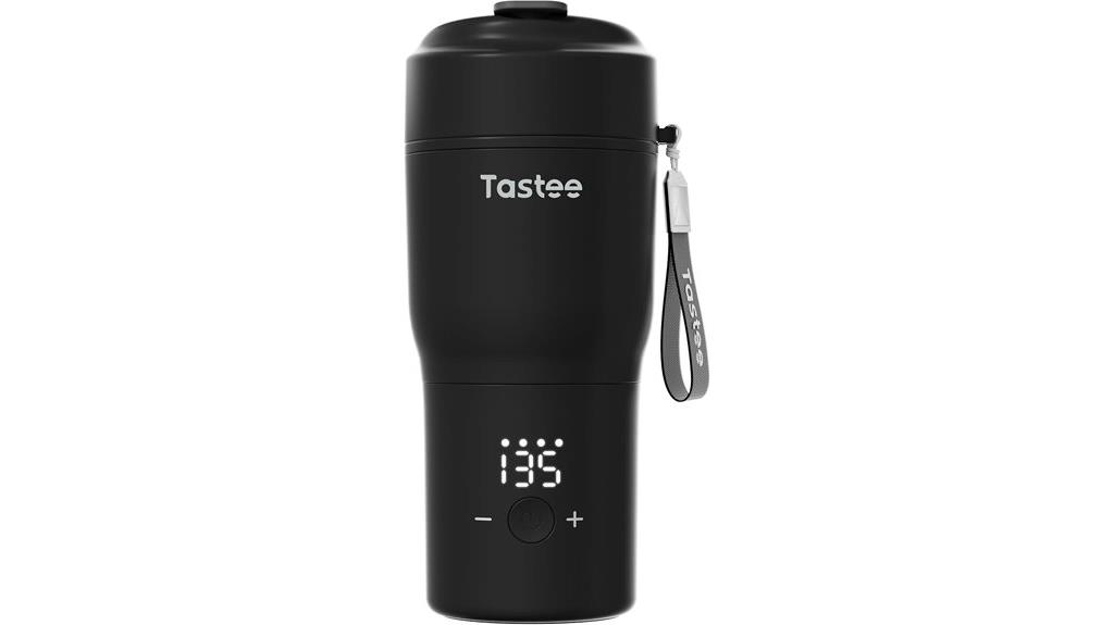 heated coffee travel mug