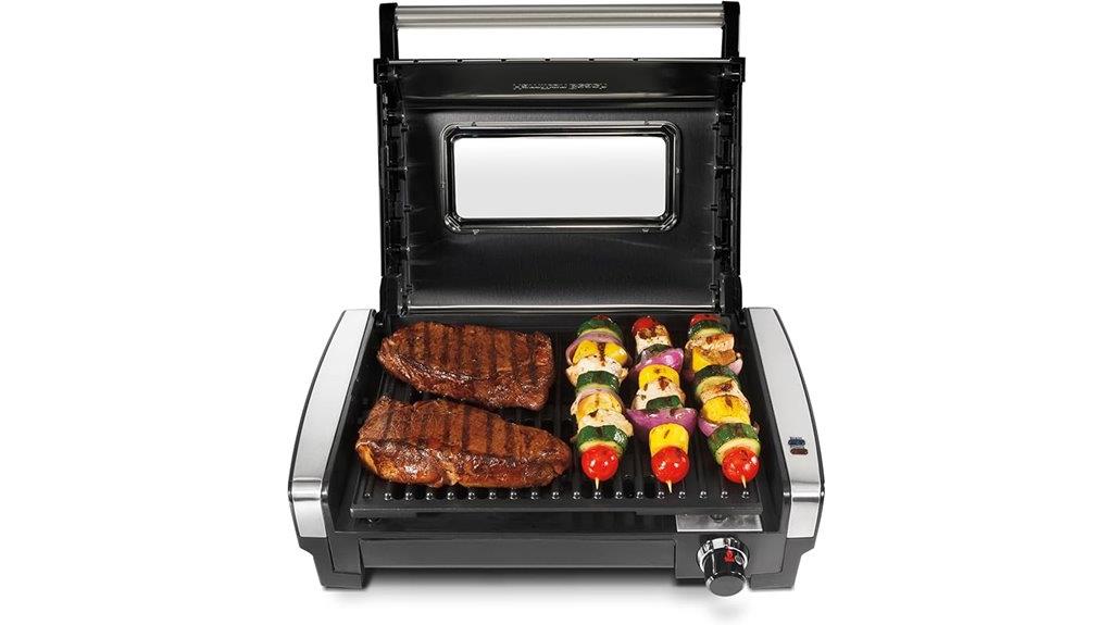 indoor searing grill removable grate