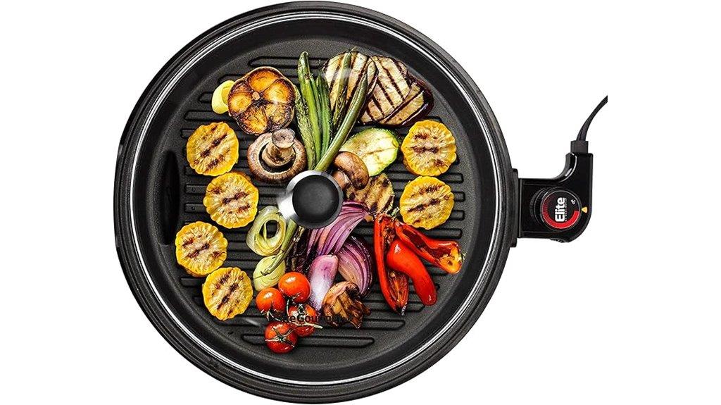 indoor smokeless electric grill