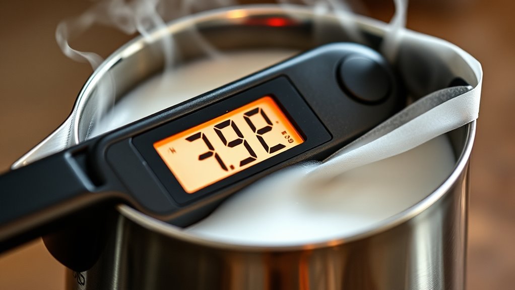 key features for frothing