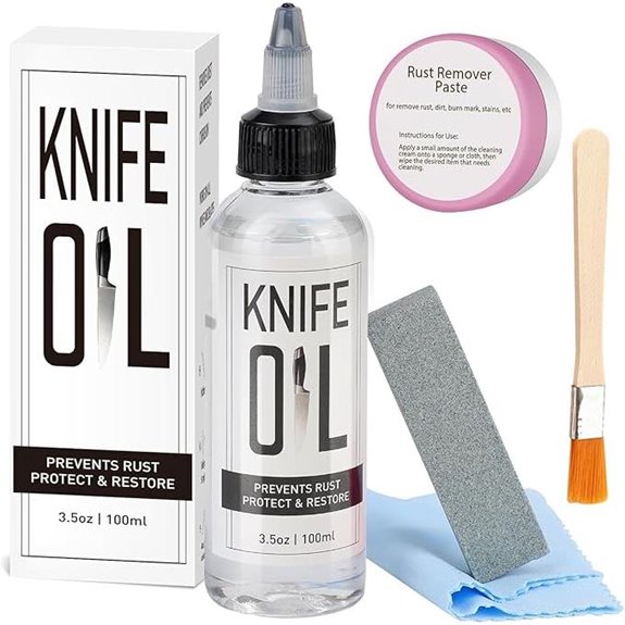 Knife Blade Oil & Honing Oil (5PCS) for Knife Care