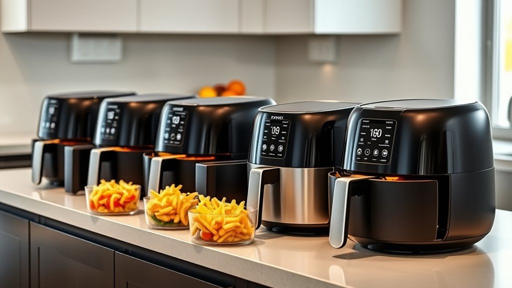 large capacity family air fryers