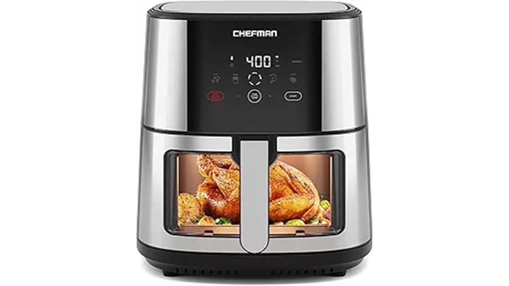 large digital air fryer