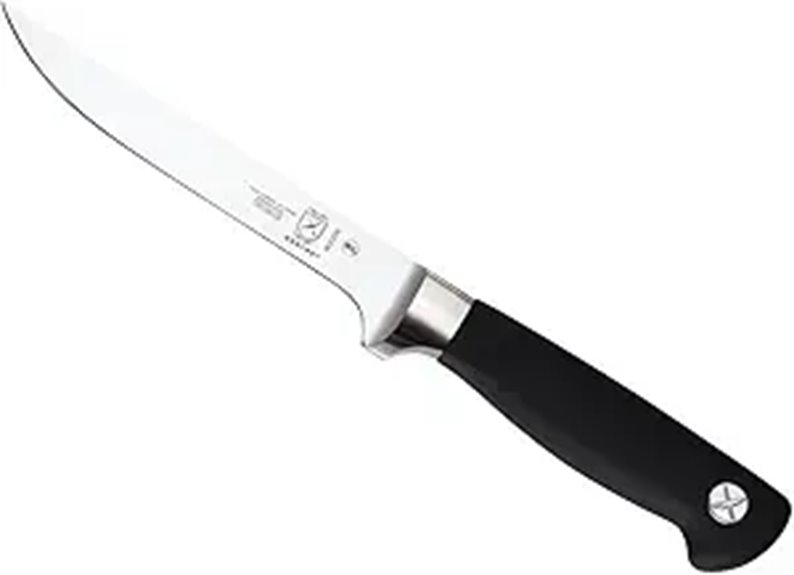 Mercer Culinary M20206 Genesis 6-Inch Flexible Boning Knife,Black