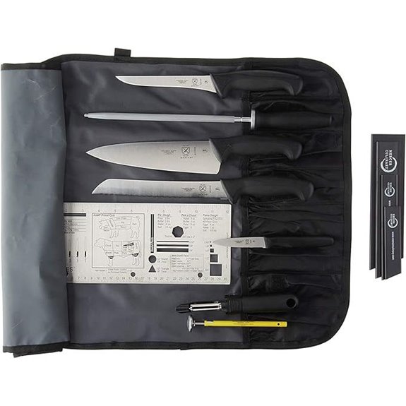Mercer Culinary 13-Piece Millennia Cooking Kit Black