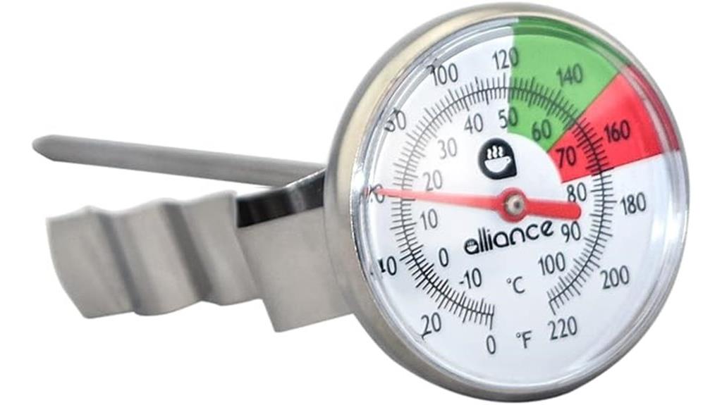 milk frothing thermometer