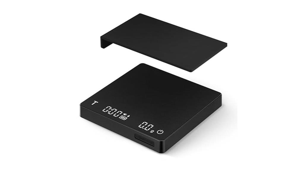 mini coffee scale with timer
