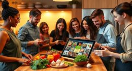 online community cooking platform
