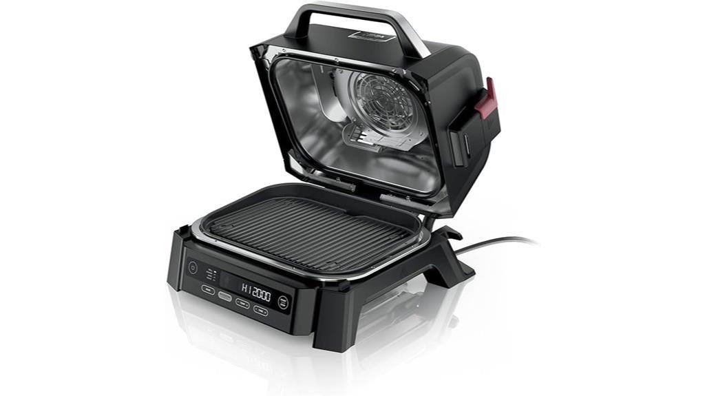 outdoor ninja grill smoker