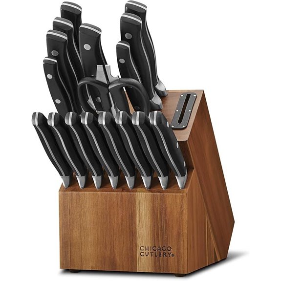 Chicago Cutlery Insignia 18-Piece Kitchen Knife Set