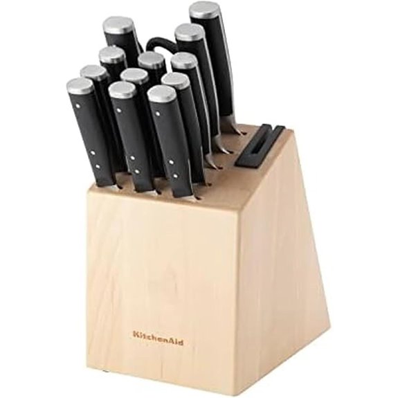 KitchenAid 14-Piece Forged Knife Block Set