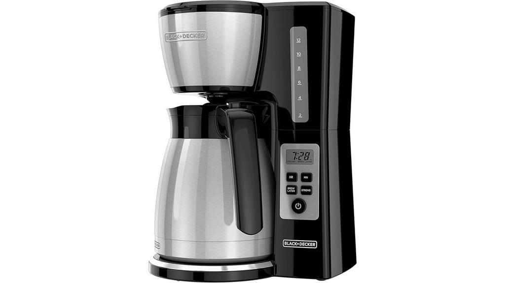 programmable coffee maker features