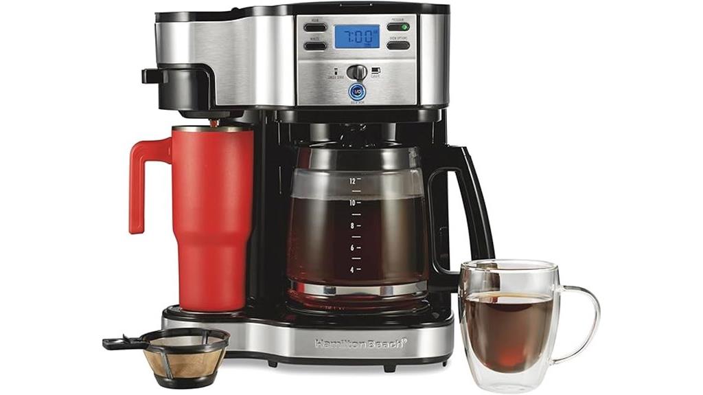 programmable two way coffee maker