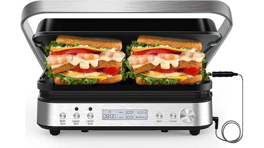 removable plate sandwich maker